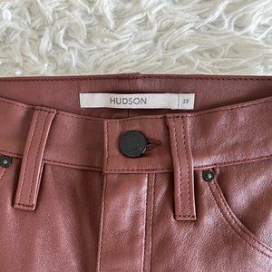 Hudson 100% Lamb Stretch Leather Pants